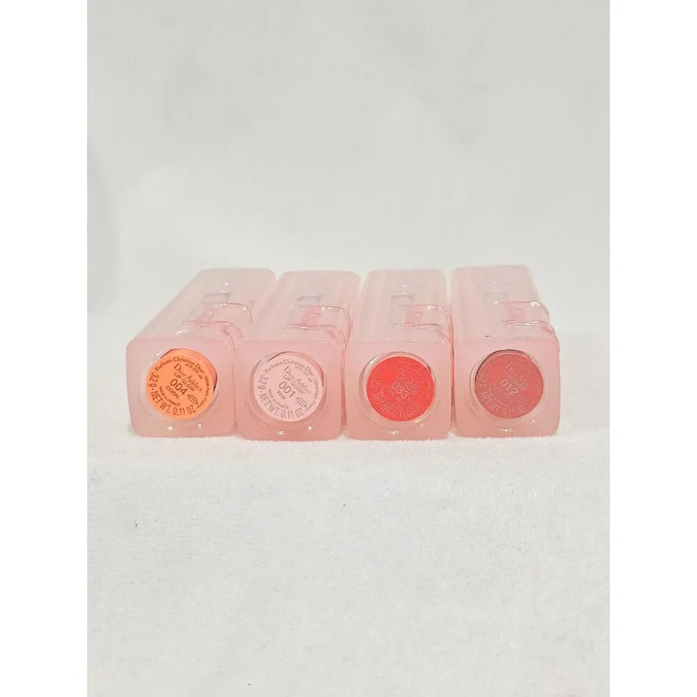 New Dior Addict lip balm bundle of 4 shades